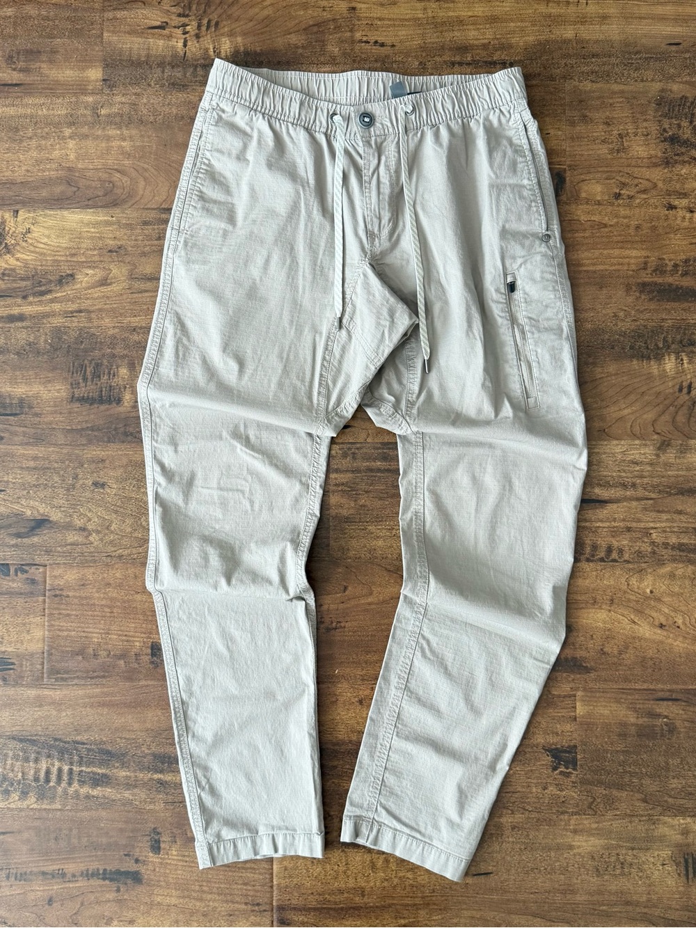 Vuori Ripstop Climber Pants Men’s M Gray Jogger Cotton Drawstring